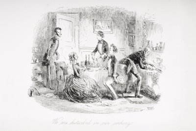 We are Disturbed in Our Cookery, Illustration from 